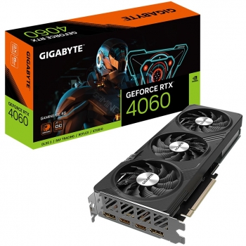 RTX 4060 8GB Gigabyte Gaming OC GDDR6 3Fan