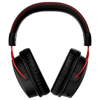 Preview: HP HyperX Cloud Alpha Wireless Gaming Headset - Virtual 7.1-Surround/DTS Headphone:X 2.0/Spatial Audio/Over-Ear - schwarz/rot