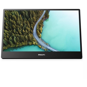 Preview: 40.6cm/16 (1920x1080) Philips 16B1P3302D 16:9 FHD IPS Portable 4ms 75Hz 2xUSB-C Black