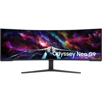 Preview: 144cm/57 (7680x2160) Samsung Odyssey Neo G9 S57CG954NU 32:9 DualUHD VA Curved 1ms 240Hz DP HDMI USB Black/White