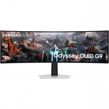 124cm/49 (5120x1440) Samsung Odyssey G9 S49CG934SU Curved OLED DualQuadHD 240Hz DisplayHDR400 0,03ms DP MicroHDMI HDMI Speaker Silver