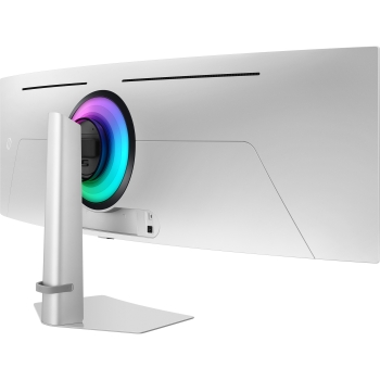 Preview: 124cm/49 (5120x1440) Samsung Odyssey G9 S49CG934SU Curved OLED DualQuadHD 240Hz DisplayHDR400 0.03ms DP MicroHDMI HDMI Speaker Silver