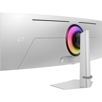 Preview: 124cm/49 (5120x1440) Samsung Odyssey G9 S49CG934SU Curved OLED DualQuadHD 240Hz DisplayHDR400 0.03ms DP MicroHDMI HDMI Speaker Silver