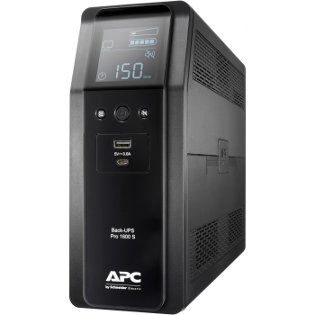 Preview: APC Back-UPS Pro 1600S BR1600SI 960W 1600VA Line Interactive AVR LCD