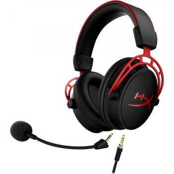 Preview: HP HyperX Cloud Alpha Gaming Headset - Over-Ear - schwarz/rot -