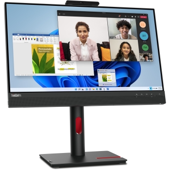 Preview: 61cm/24 (1920x1080) Lenovo ThinkCentre Tiny-in-One 24 Gen 5 FHD IPS 60Hz 4ms HDMI DP LS Black
