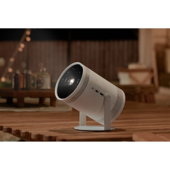 Preview: (1920x1080) Samsung Freestyle SP-LFF3CLA DLP LED 16:9 230-Lumen USB-C Wi-Fi Speaker Full HD White