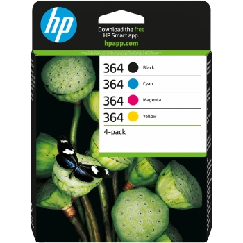 HP Tinte 364 N9J73AE Multipack (BK/C/M/Y)