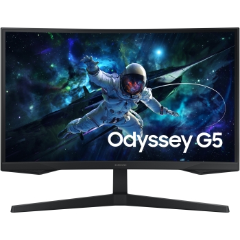 Preview: 68.6xm/27 (2560x1440) Samsung Odyssey G5 Gaming G55C S27CG554EU 16:9 QHD 1ms 165Hz HDR10 HDMI DP Black