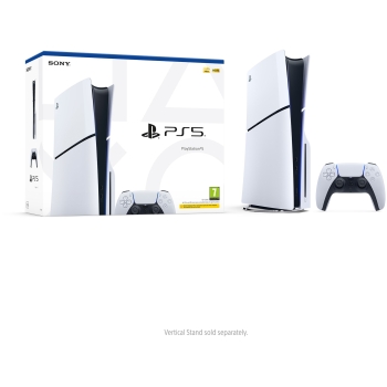 Sony PlayStation 5 Slim 1 TB SSD 8K HDR White