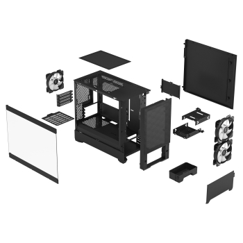 Preview: Mini Fractal Design Pop Mini Air Black Window