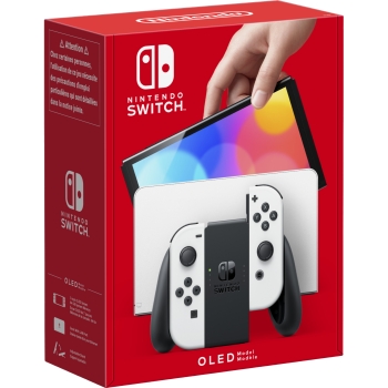 Nintendo Switch OLED - white/white