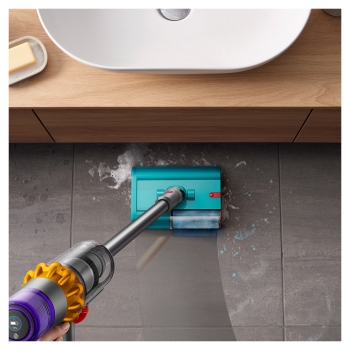 Preview: Dyson V15s Detect Submarine Nass- und Trockenstaubsauger (Nickel/Blau)