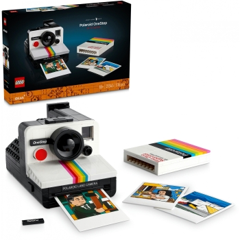 Preview: LEGO Ideas Polaroid OneStep SX-70 Sofortbildkamera 21345