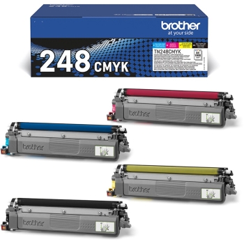 Preview: Brother Toner TN-248VAL Value Pack 4er BK/C/M/Y