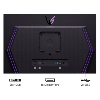 Preview: 68.6cm/27 (2560x1440) LG Ultragear 27GS95QE-B 16:9 QHD OLED Gaming 0.03ms 240Hz HDR10 HDMI DP USB Privot Black