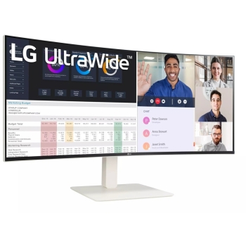 Preview: 96.5cm/38 (3840x1600) LG 38WR85QC-W Gebogen Nano IPS WQHD+ 2x HDMI DP 1ms USB-C LS 144 Hz