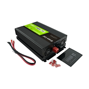 Preview: Green Cell KFZ Spannungswandler Power Inverter 12V > 230V 2000W/4000W Display