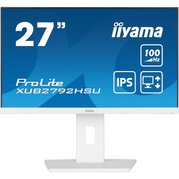 Preview: IIYAMA 68.6cm (27) XUB2792HSU-W6 16:9 HDMI+DP+USB Lift wh retail