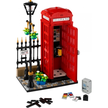 Preview: LEGO Ideas Rote Londoner Telefonzelle 21347