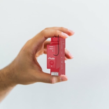 Preview: Shelly Relais Wave Pro 1PM max 16A Z-Wave DIN-Rail