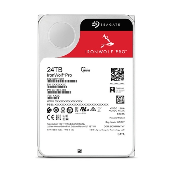 Preview: 24TB Seagate IronWolf Pro ST24000NT002 7200RPM 512MB