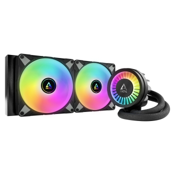 Preview: K Cooler Wasserkühlung Arctic Liquid Freezer III 280 A-RGB Black