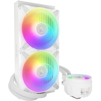 Preview: K Cooler Wasserkühlung Arctic Liquid Freezer III 280 A-RGB White