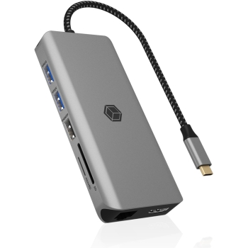 ICY BOX IB-DK4061-CPD USB-C 12-in-1 PD 100W DockingStation