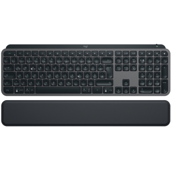 Logitech MX Keys S USB Graphite QWERTZ DE Palm Rest