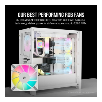 Preview: Midi Corsair iCUE 5000D RGB Airflow Window White