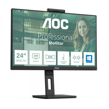 Preview: AOC 60.5cm (23.8) 24P3CW 16:09 HDMI+DP+USB-C IPS WebCam retail