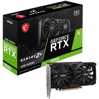 RTX 3050 6GB MSI VENTUS 2x OC GDDR6