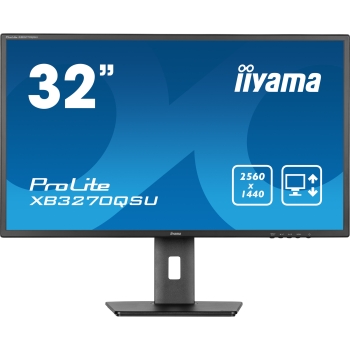 Preview: IIYAMA 80.0cm (31.5) XB3270QSU-B1 16:9 2xHDMI+DP+3xUSB IPS retail