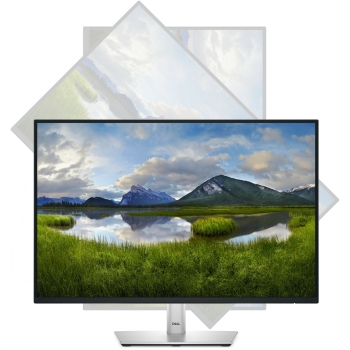 Preview: 61cm/24 (1920x1200) Dell P2425 16:10 FHD IPS 5ms 100Hz HDMI DP VGA USB-C Black/Silver