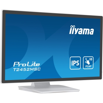 Preview: IIYAMA 60.5cm (23.8) T2452MSC-W1 16:9 M-Touch HDMI+2USB IPS retail