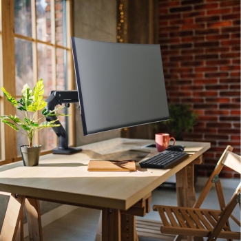 Preview: Ergotron HX Gelenkarm für 124.5cm - mattschwarz