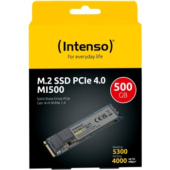 Preview: M.2 500GB Intenso MI500 NVMe PCIe 4.0 x 4