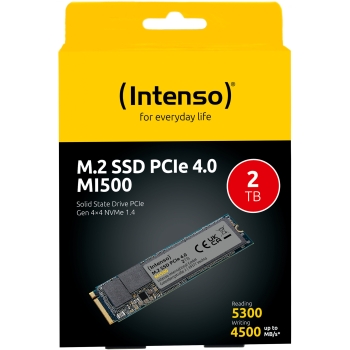 Preview: M.2 2TB Intenso MI500 NVMe PCIe 4.0 x 4