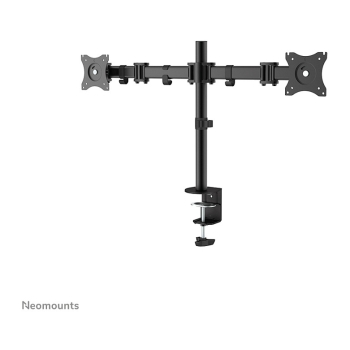Preview: Neomounts Tischhalterung für 2 LCD-Display (10-27) vollbeweglich - Schwarz