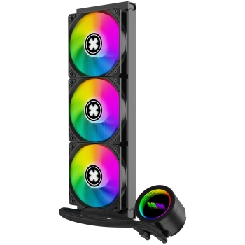 Preview: K Cooler Wasserkühlung Xilence LiQuRizer 360mm LQ360PRO ARGB Black