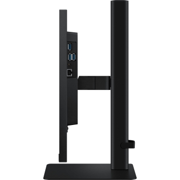 Preview: 61cm/24 (2560x1440) Samsung LS24D600UAUXEN 16:9 WQHD IPS 5ms 100Hz DP HDMI USB-C Pivot KVM Black