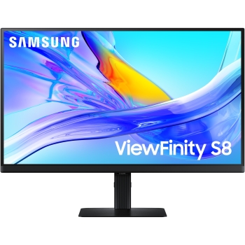 68cm/27 (3840x2160) Samsung LS27D800UAUXEN 16:9 4K UHD IPS 5ms 60Hz DP HDMI USB-C Pivot KVM Black