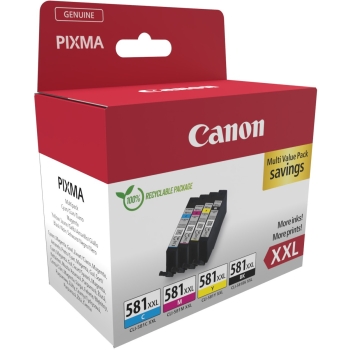 Preview: Canon Tinte CLI-581XXL 1998C007 4er Multipack (BKMCY)
