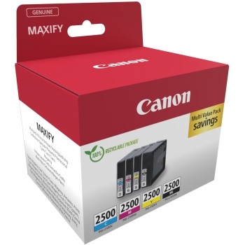 Preview: Canon Tinte PGI-2500 9290B006 4er Multipack (BKMCY)