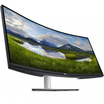 Preview: 86.42cm/34 (34401440) Dell S3423DWC 21:9 WQHD VA 4ms 100Hz 2xHDMI DP USB-C Silver/Black