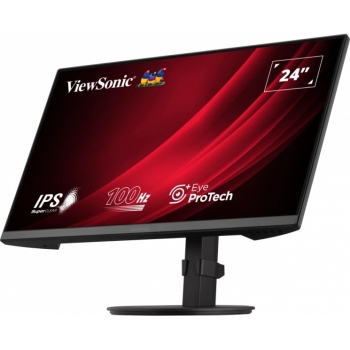 Preview: 61cm/24 (1920x1080) ViewSonic VG2408A 16:9 FHD IPS 5ms 100Hz HDMI VGA DP Speaker Pivot Black