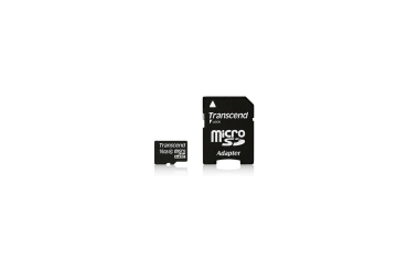SD microSD Card 16GB Transcend SDHC UHS1 w/adapter