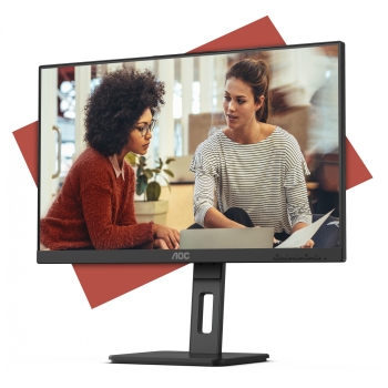 Preview: 68.6cm/27 (1920x1080) AOC 27E3QAF 16:9 FHD IPS 4ms 75Hz HDMI VGA DP Speaker Pivot Black