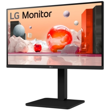 Preview: 68.6cm/27 (1920x1080) LG 27BA650-B 16:9 FHD IPS 5ms 100Hz HDMI DP USB-C Speaker Pivot Black